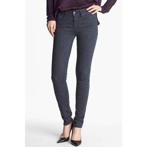 Vince Skinny Stretch Jeans in Charcoal Size 27